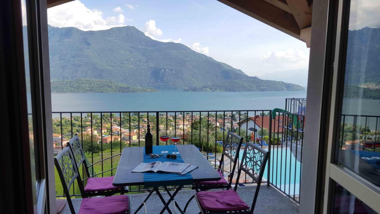 La Collina Degli Ulivi Apartamento Vercana Exterior foto
